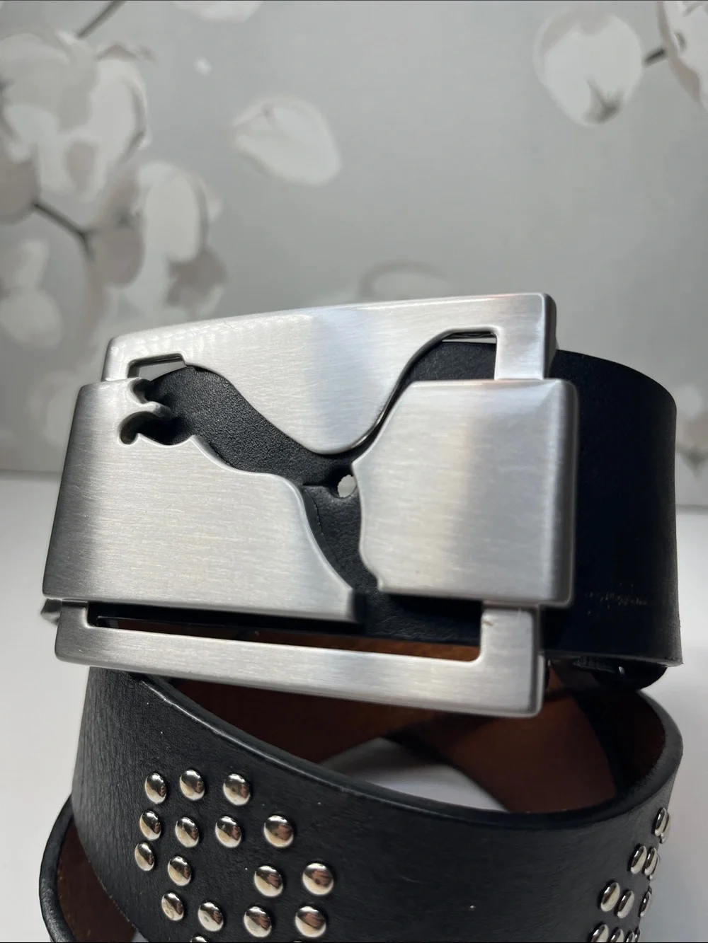 Puma Leather Belt Sz Large